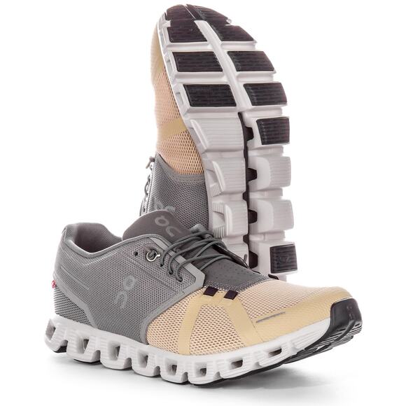 On Cloud 5 Men’s Running Sneakers Alloy Size 7.5 New